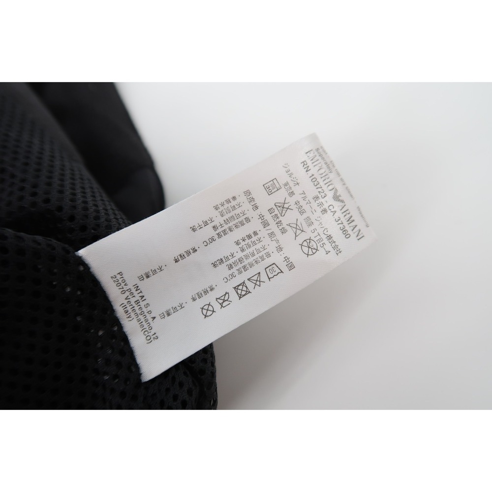 Emporio Armani EA7‎ Mens Large Black Technical Ski Snow Pants Trousers Straight - Picture 7 of 15